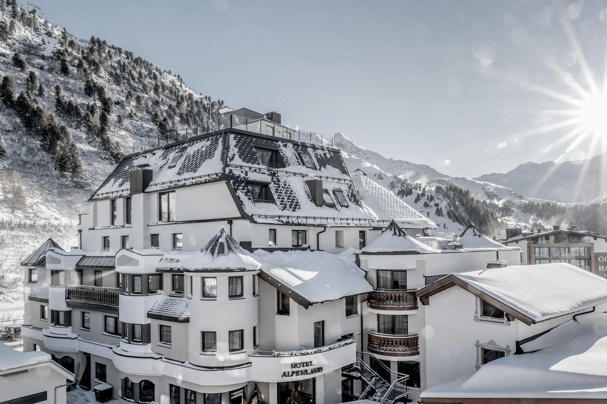 Hotel Alpenland Obergurgl Exterior foto